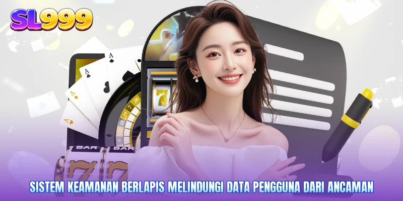Sistem keamanan berlapis melindungi data pengguna dari ancaman